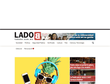 Tablet Screenshot of ladobe.com.mx
